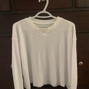 Amercain egal white long sleeve